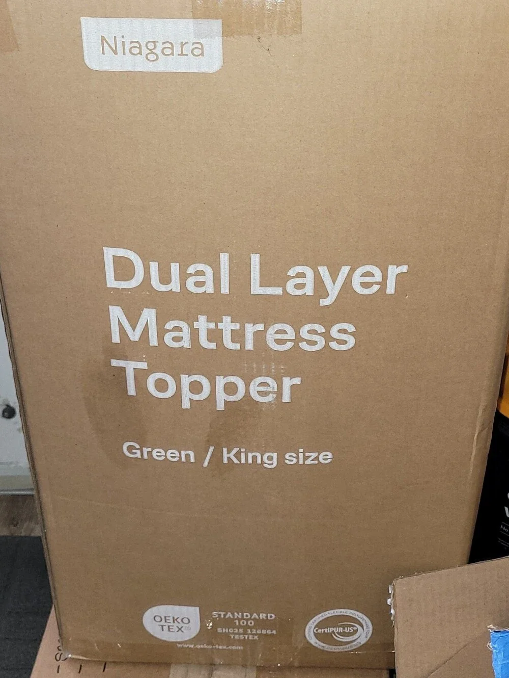 Niagara Dual Layer Mattress Topper - King Size